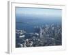 Aerial View of Miami, Florida, United States of America, North America-Angelo Cavalli-Framed Photographic Print