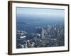 Aerial View of Miami, Florida, United States of America, North America-Angelo Cavalli-Framed Photographic Print