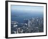 Aerial View of Miami, Florida, United States of America, North America-Angelo Cavalli-Framed Photographic Print