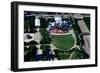 Aerial view of Millennium Park, Chicago, Illinois, USA-null-Framed Photographic Print