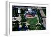 Aerial view of Millennium Park, Chicago, Illinois, USA-null-Framed Photographic Print