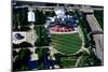 Aerial view of Millennium Park, Chicago, Illinois, USA-null-Mounted Photographic Print