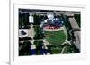 Aerial view of Millennium Park, Chicago, Illinois, USA-null-Framed Photographic Print