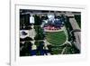 Aerial view of Millennium Park, Chicago, Illinois, USA-null-Framed Photographic Print