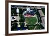 Aerial view of Millennium Park, Chicago, Illinois, USA-null-Framed Photographic Print