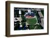 Aerial view of Millennium Park, Chicago, Illinois, USA-null-Framed Photographic Print