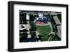 Aerial view of Millennium Park, Chicago, Illinois, USA-null-Framed Photographic Print