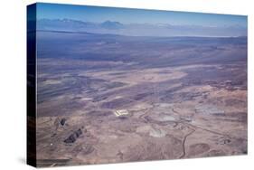 Aerial View of Mine in Atacama Desert in Northern Chile, South America-Kimberly Walker-Stretched Canvas