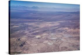 Aerial View of Mine in Atacama Desert in Northern Chile, South America-Kimberly Walker-Stretched Canvas