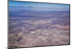 Aerial View of Mine in Atacama Desert in Northern Chile, South America-Kimberly Walker-Mounted Photographic Print