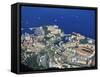 Aerial View of Monaco in the Summer-Jeremy Lightfoot-Framed Stretched Canvas