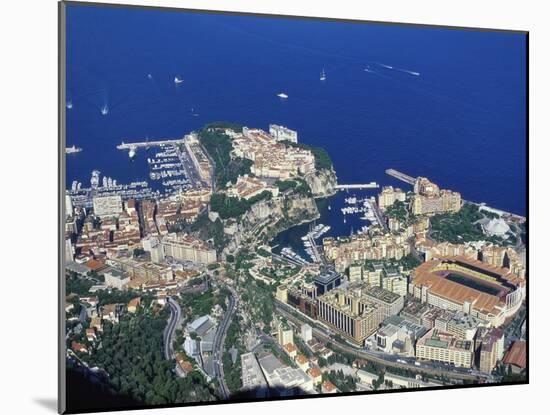 Aerial View of Monaco in the Summer-Jeremy Lightfoot-Mounted Photographic Print