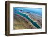 Aerial View of Montgomery Reef, Kimberley, Australia-laurenepbath-Framed Photographic Print