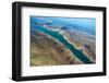 Aerial View of Montgomery Reef, Kimberley, Australia-laurenepbath-Framed Photographic Print