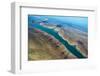 Aerial View of Montgomery Reef, Kimberley, Australia-laurenepbath-Framed Photographic Print