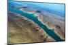 Aerial View of Montgomery Reef, Kimberley, Australia-laurenepbath-Mounted Photographic Print