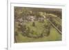 Aerial View of Monticello, Charlottesville, Virginia-null-Framed Premium Giclee Print