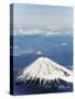 Aerial View of Mount Fuji, Shizuoka Prefecture, Japan, Asia-Christian Kober-Stretched Canvas