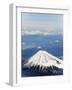 Aerial View of Mount Fuji, Shizuoka Prefecture, Japan, Asia-Christian Kober-Framed Photographic Print