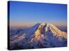 Aerial View of Mount Rainier-Bill Ross-Stretched Canvas