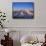 Aerial View of Mount Rainier-Bill Ross-Framed Stretched Canvas displayed on a wall