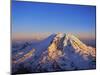 Aerial View of Mount Rainier-Bill Ross-Mounted Premium Photographic Print