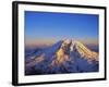 Aerial View of Mount Rainier-Bill Ross-Framed Photographic Print