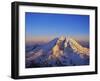 Aerial View of Mount Rainier-Bill Ross-Framed Photographic Print