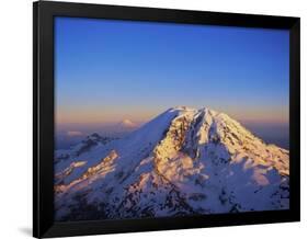 Aerial View of Mount Rainier-Bill Ross-Framed Photographic Print