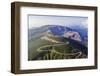 Aerial view of Mount Zao San, Yamagata Prefecture, Honshu, Japan-Christian Kober-Framed Photographic Print