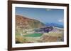 Aerial view of Mount Zao San, Yamagata Prefecture, Honshu, Japan-Christian Kober-Framed Photographic Print