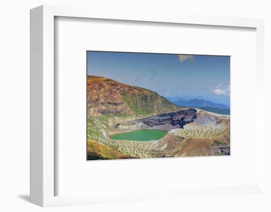 Aerial view of Mount Zao San, Yamagata Prefecture, Honshu, Japan-Christian Kober-Framed Photographic Print