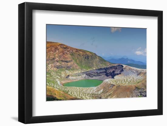 Aerial view of Mount Zao San, Yamagata Prefecture, Honshu, Japan-Christian Kober-Framed Photographic Print