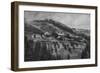 Aerial View of Mountain View Ranch - Santa Cruz, CA-Lantern Press-Framed Art Print