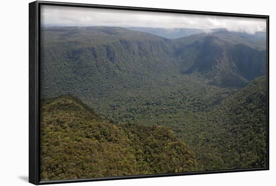 Aerial View of Mountainous Rainforest in Guyana, South America-Mick Baines & Maren Reichelt-Framed Photographic Print