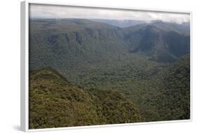 Aerial View of Mountainous Rainforest in Guyana, South America-Mick Baines & Maren Reichelt-Framed Photographic Print