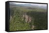 Aerial View of Mountainous Rainforest in Guyana, South America-Mick Baines & Maren Reichelt-Framed Stretched Canvas