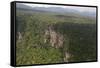 Aerial View of Mountainous Rainforest in Guyana, South America-Mick Baines & Maren Reichelt-Framed Stretched Canvas