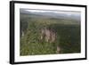 Aerial View of Mountainous Rainforest in Guyana, South America-Mick Baines & Maren Reichelt-Framed Photographic Print