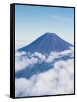Aerial View of Mt. Fuji-null-Framed Stretched Canvas