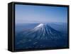 Aerial View of Mt. Yotei-null-Framed Stretched Canvas