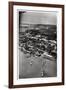 Aerial View of Natal, South Africa, from a Zeppelin, 1930-null-Framed Giclee Print