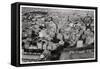 Aerial View of New Cairo, Egypt, from a Zeppelin, 1931-null-Framed Stretched Canvas