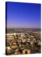 Aerial View of New Orleans, LA-John Coletti-Stretched Canvas