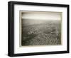 Aerial View of New York in the 1950s United States of America-null-Framed Giclee Print