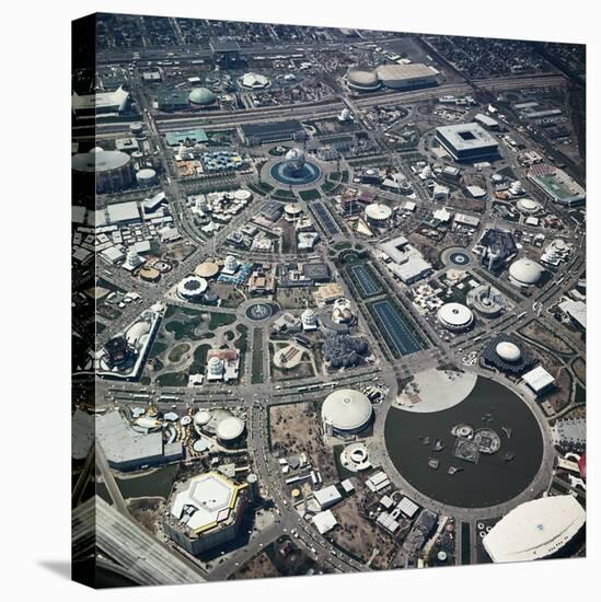 Aerial View of New York World's Fair-null-Stretched Canvas