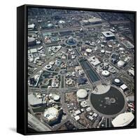 Aerial View of New York World's Fair-null-Framed Stretched Canvas