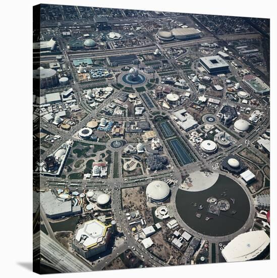 Aerial View of New York World's Fair-null-Stretched Canvas