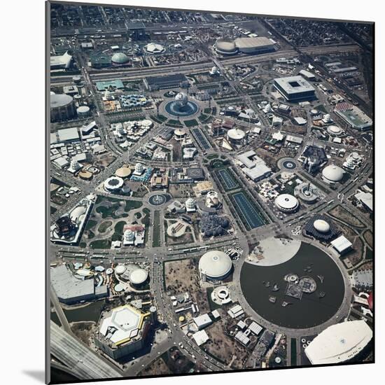 Aerial View of New York World's Fair-null-Mounted Photographic Print