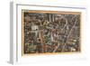 Aerial View of Newark, New Jersey-null-Framed Art Print